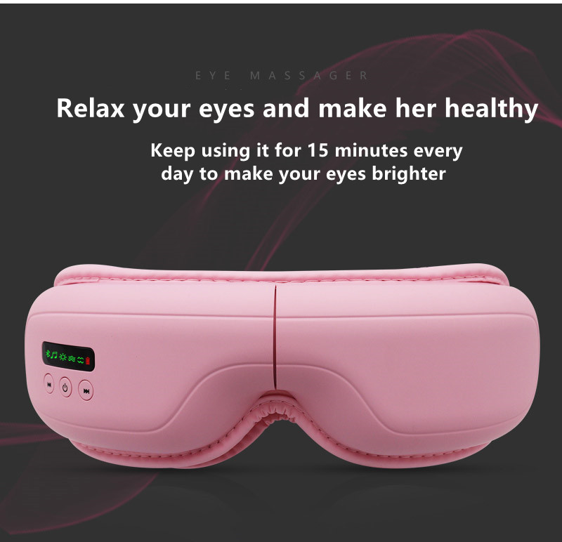 5V 1A Skin Tightening Device Vision Care Eye Massager Smart Pink