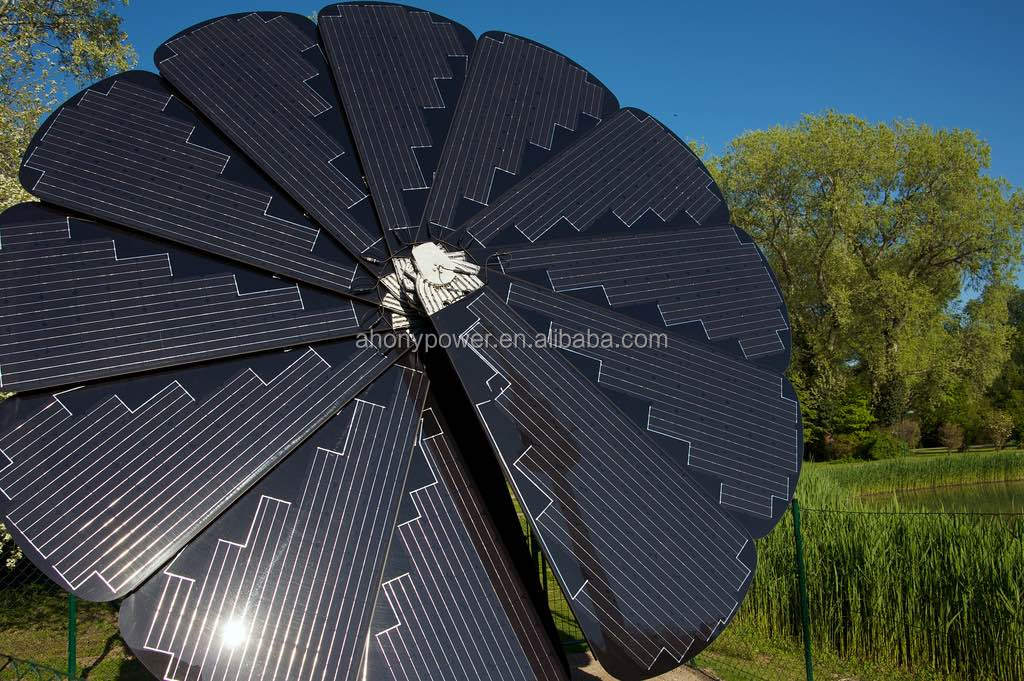 Semi Flexible Mono Perc Custom Solar Panel 100V For LED Lighting Project