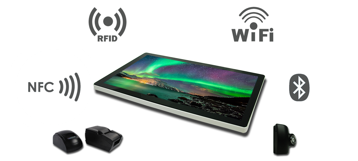 J1900 Intel 21.5" 1080P Interactive Digital Signage Display