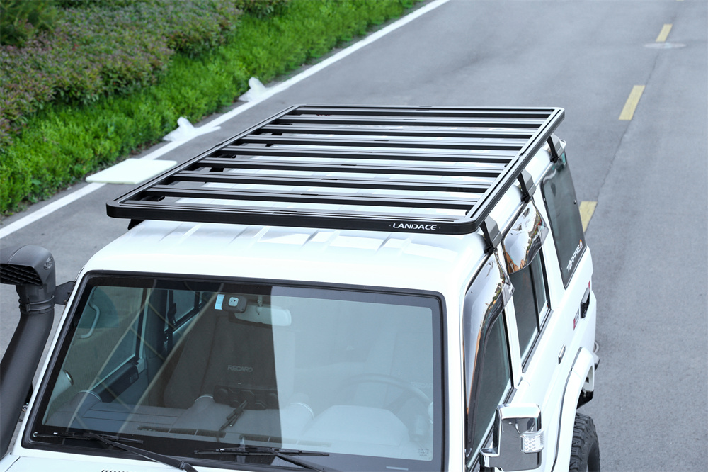 2166*1320mm Aluminum Alloy Roof Rack For TOYOTA LC76 4x4 Vehicle Exterior Accessories