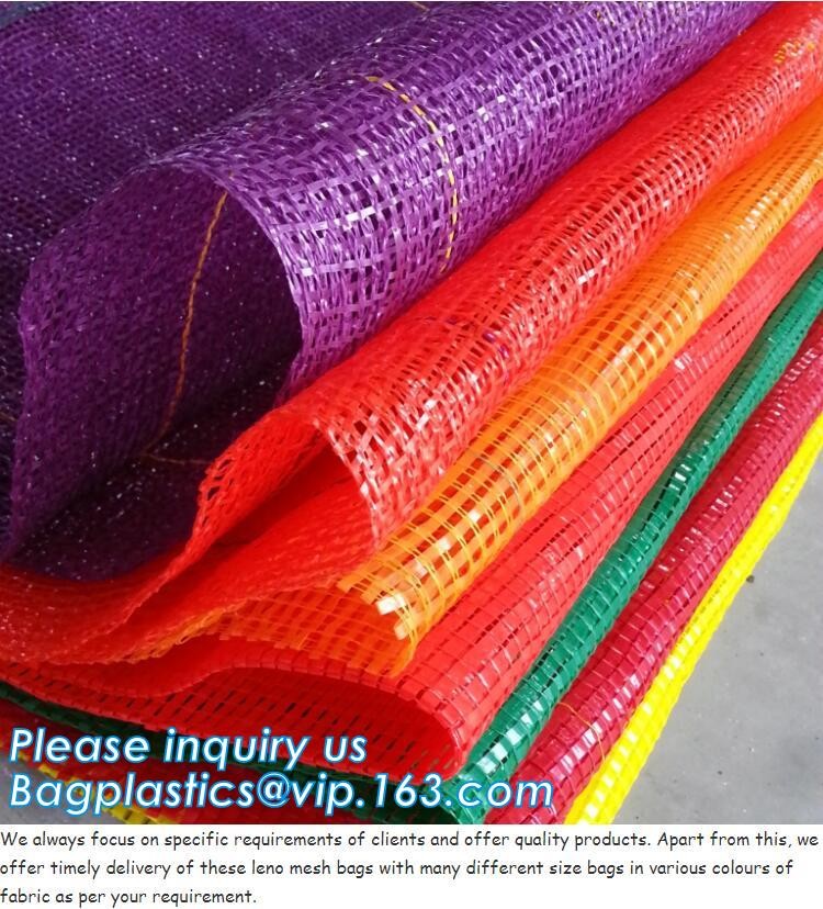 PE Knitted mesh bag and Raschel mesh bag,Factory Price Supply Plastic Pe Raschel Monifilament Date Mesh Net Bags, bageas