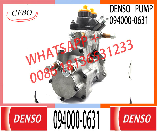DEN-SO Fuel Injection Pump 094000-0631 094000-0630 For Komatsu SA12VD140 6219-71-1120
