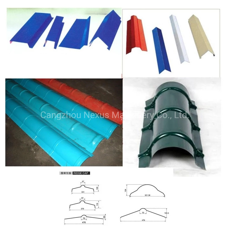 Metal Roof Top Ridge Cap Roll Forming Machine for Ibr Sheet Making Machine