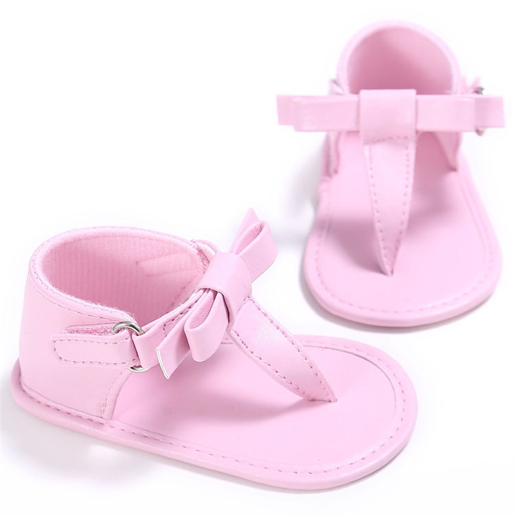 2019 summer t-strap cover heel anti-slip infant prewalker summer baby sandals