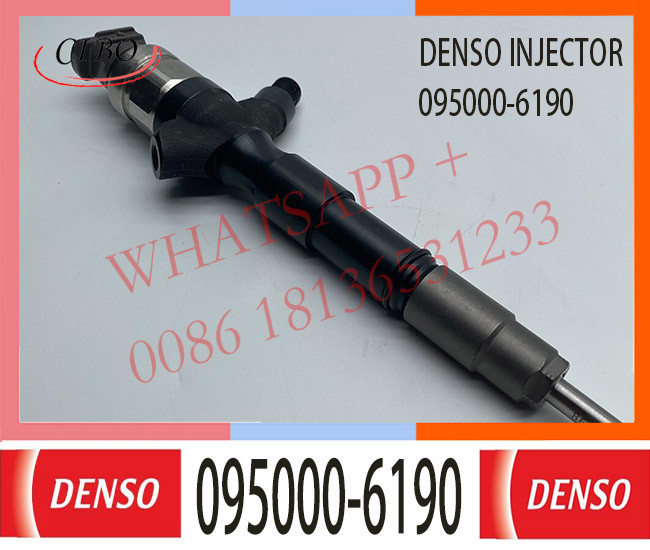095000-6190 Neutral Common Rail Diesel Fuel Injector For TOYOTA HILUX 2KD-FTV 23670-30100