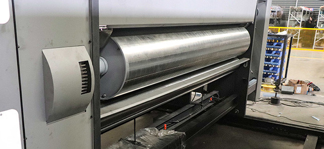 Die Cutter Corrugated Board Printing Machine Two Color