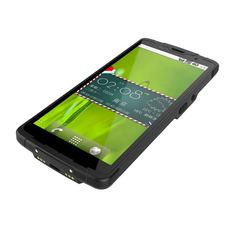 Android 8.1 Octa-Core 2.0GHz 4GB RAM 64GB ROM Industrial PDA Android Barcode Scanner Device For Express / Logistics