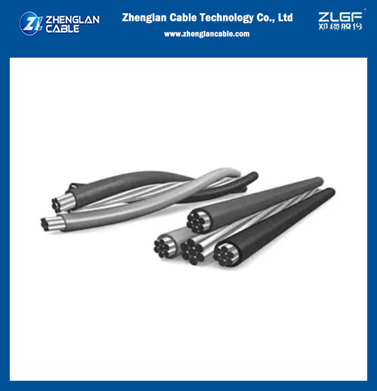 Quadruplex ABC Cable LV Overhead 1kV Electrical Cable 16mm2 25mm2