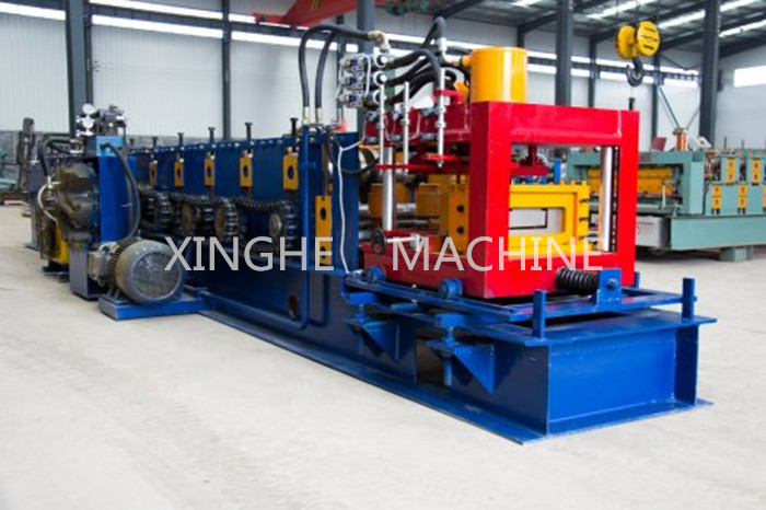 Automatic Quick Interchangeable Cold Roll Forming Machines For C Type Purlin