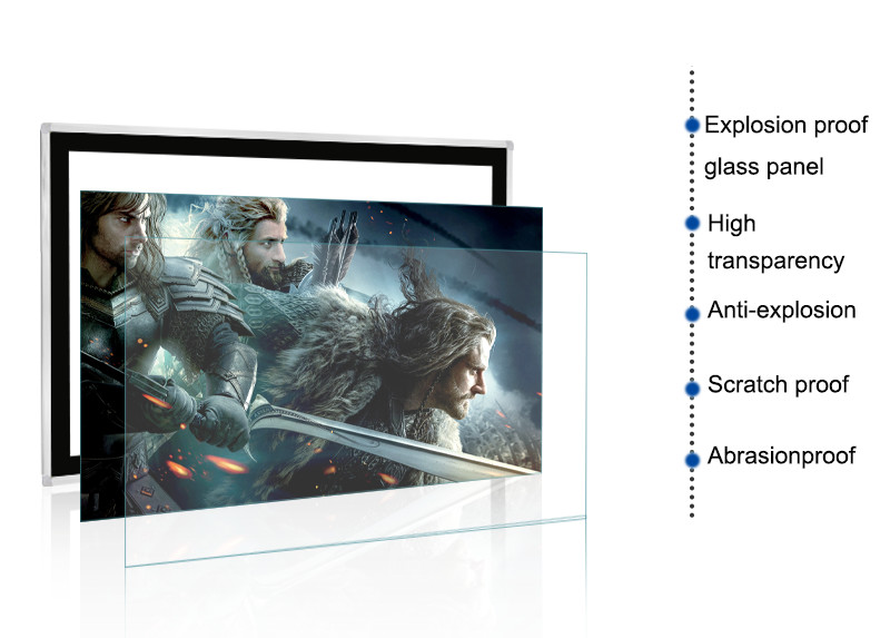 4G Network CMS Remote Control Indoor Digital Signage Displays IR Touch