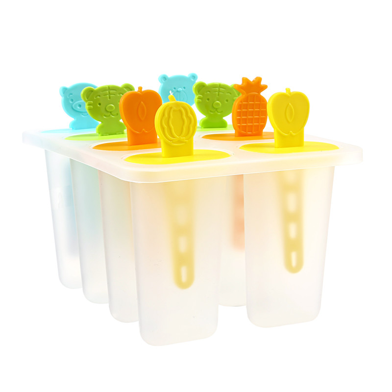 Colourful Sorbet Popsicle Ice Cream Freezer Box Homemade
