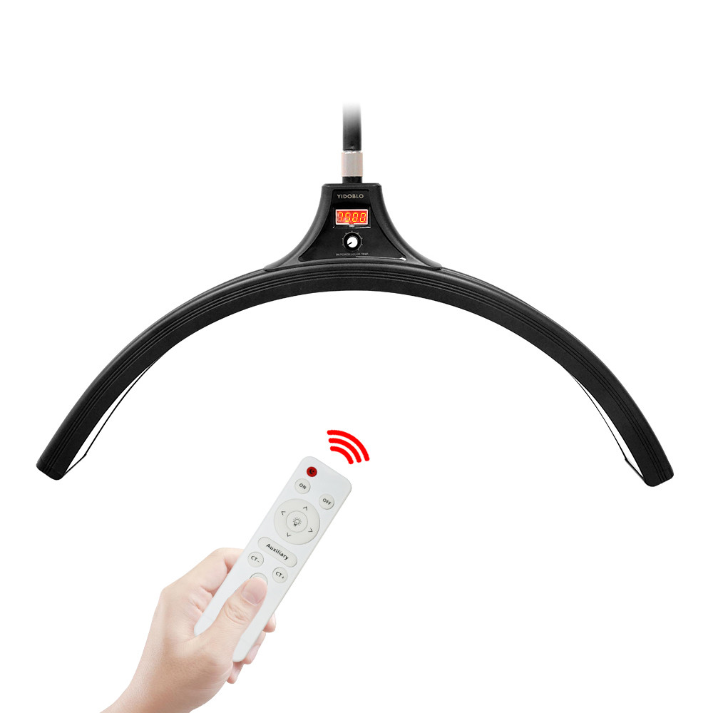 60W Half Ring Floor Lamp Lash RF Light For Tattoo Beauty Salon Eyelash