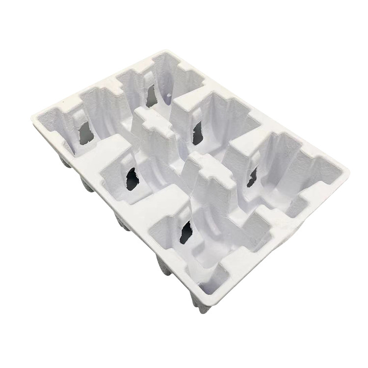 Antistatic Recycled Paper Tray Dry Press Biodegradable Packaging Paper