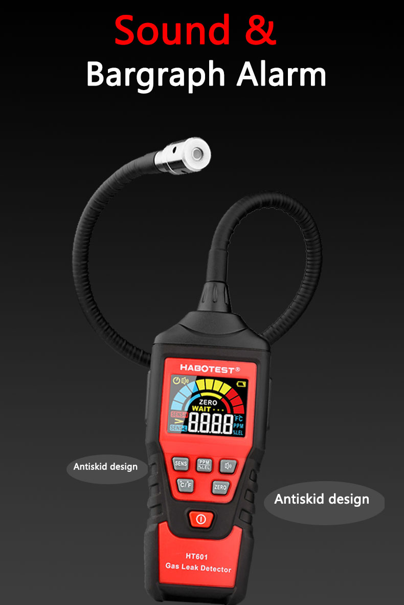 HT601B Smart Gas Leak Detector , Carbon Dioxide Leak Detector