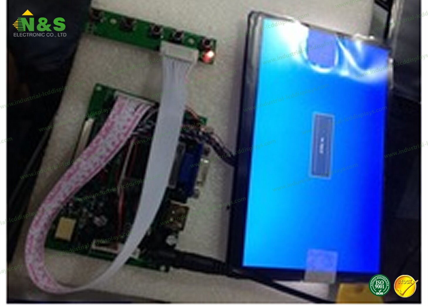 HDMI VGA Remote Chimei LCD Controller Board 7inch 1280*800 N070ICG-LD1 IPS LCD