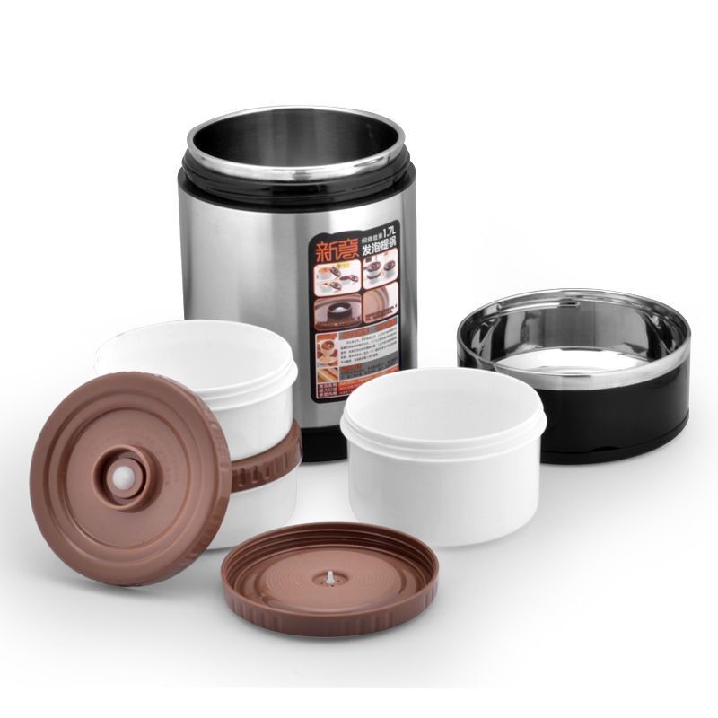 2016 nwe style several pattern stainless steel round food container ,food carrier,lunch box,food lunch container