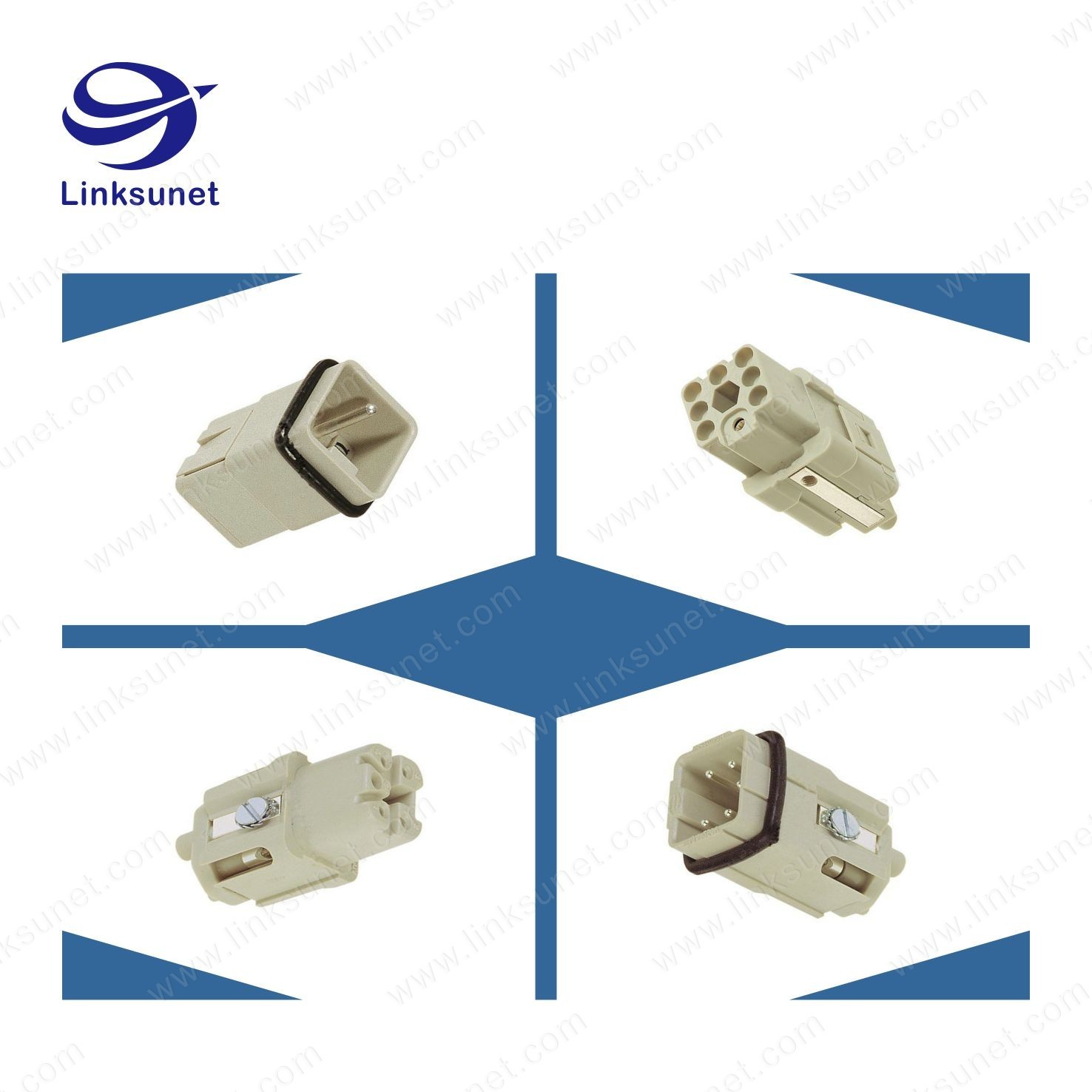 3M C3811 / 10SF Add Harting Terminal Harness 2 Lines 10 Way 2.54mm Pitch IDC Cable Connector