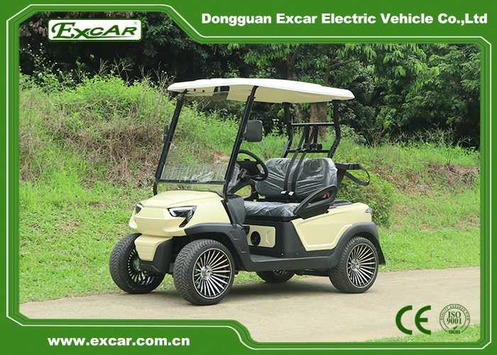 Excar Color Customized Electric Golf Cart 2 Seats Off Road Club Car