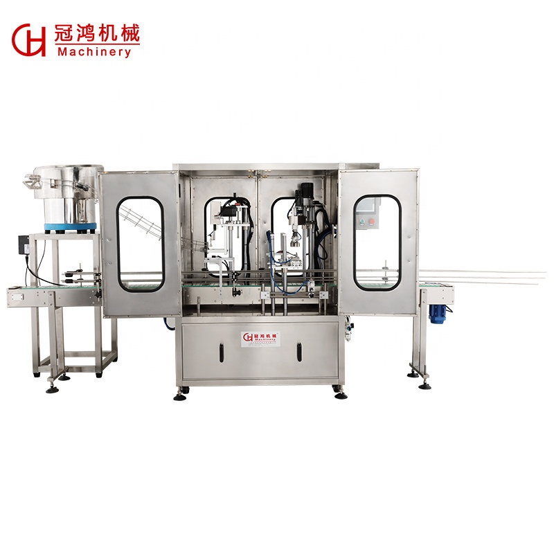 20-500ml Filling range shampoo production line with automatic filling capping labeling