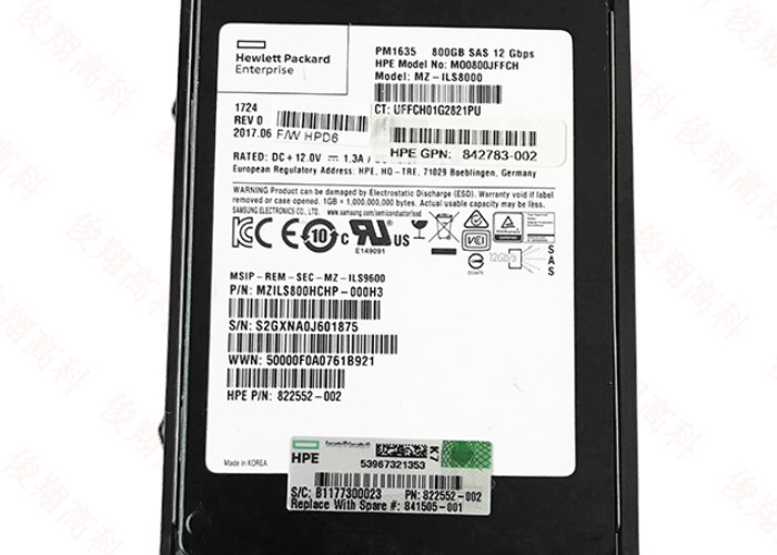 MSA N9X96A HP Hard Disk 841505-001 800GB SAS MIXED 2.5 Inch Quick Delivery