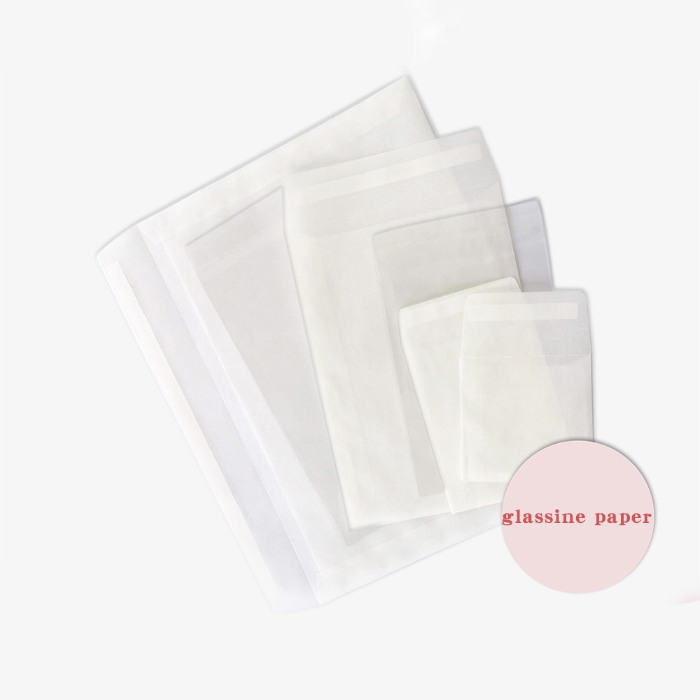 Custom Size Food Grade Disposable Glassine Paper Bags