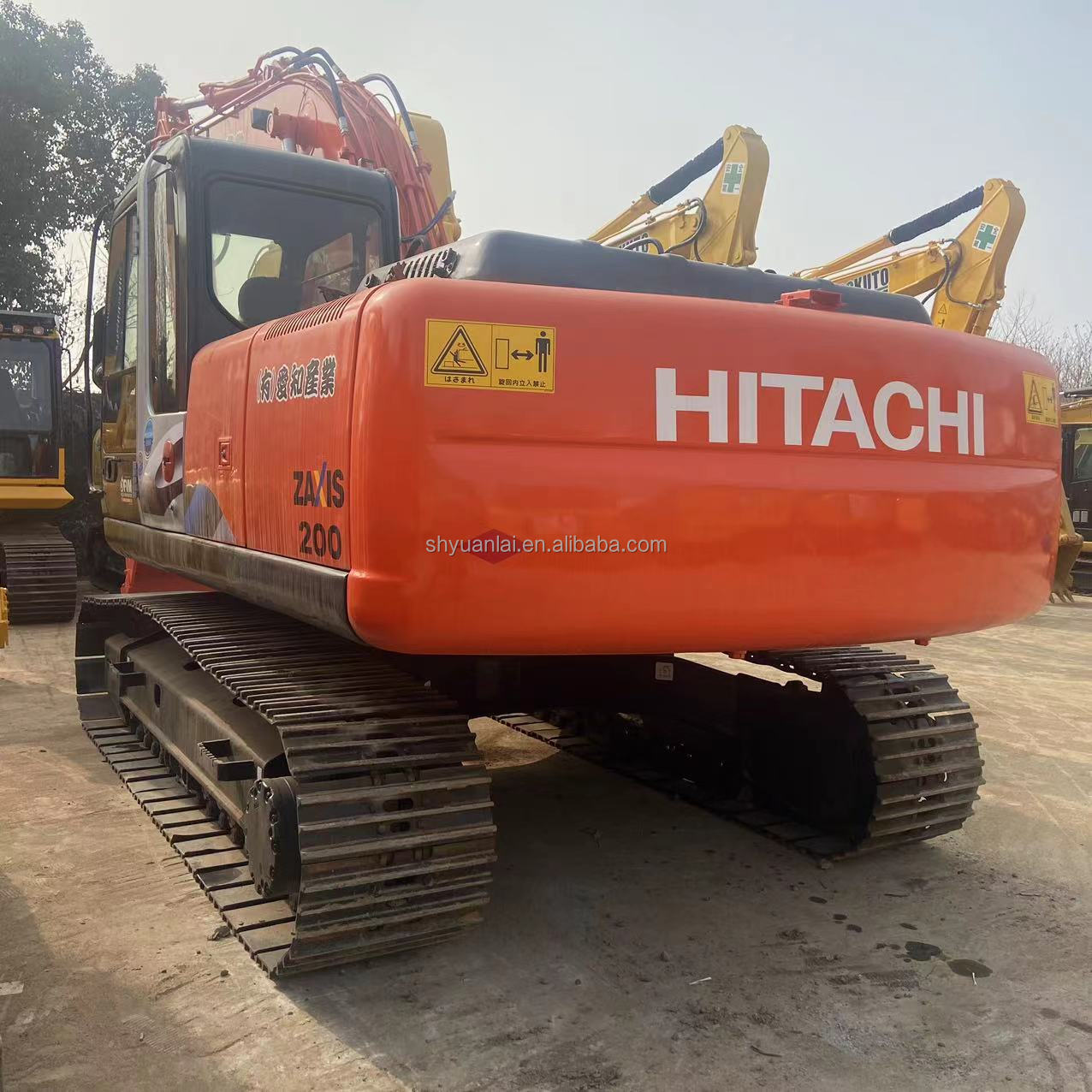 Used Hitachi Excavators ZX200 ZX210 Original Crawler Digger Second-Hand Hitachi Used Excavators