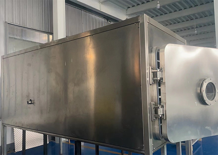 100Kg 200Kg Pharmaceutical Freeze Dryer Air Cooling Vacuum Herbs