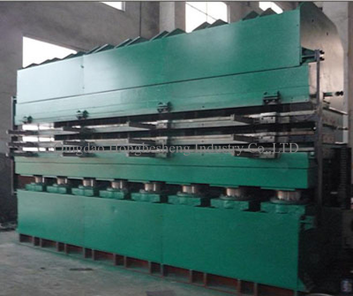 600T Hot Tire Vulcanizing Press Rubber Tyre Tube Making Machine