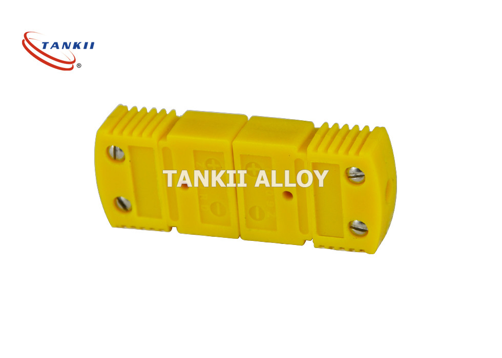 Male Female Standard K Type Thermocouple Connector With Clamp