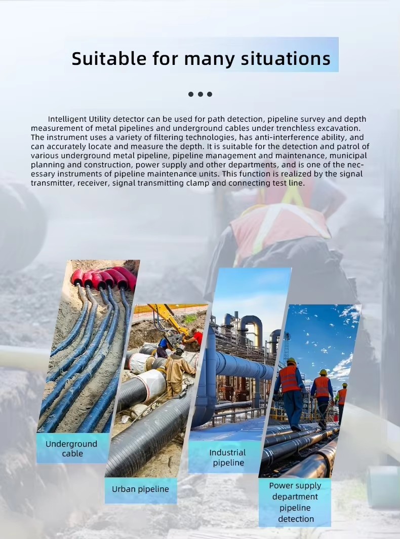 XHGX507C Intelligent Underground Pipeline Comprehensive Detector