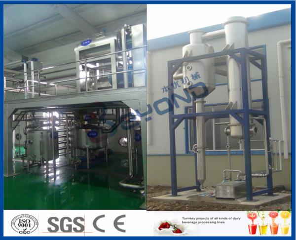 Liquid Beverage Juice Manufacturing Equipment , CIP Cleaning Juice Manufacturing