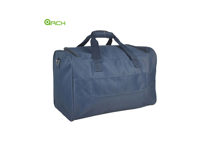 600D Polyester Duffle Bag with One Front Pocket and Material Handle