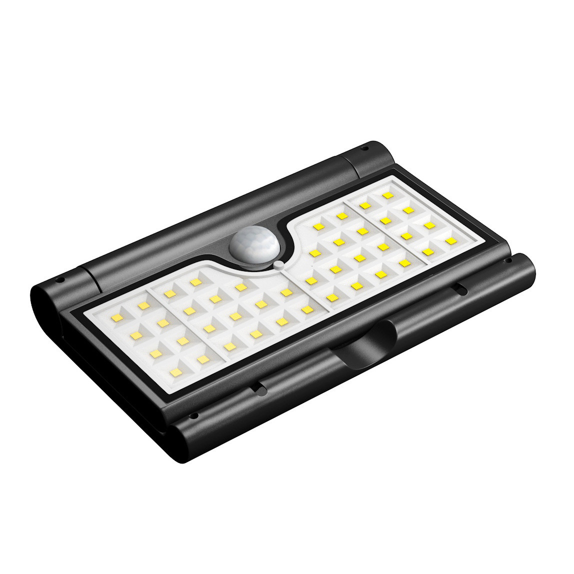 High Lumen Security 2w Outdoor Waterproof Foldable Super Bright Motion Sensor 42 Led Solar Wall Light