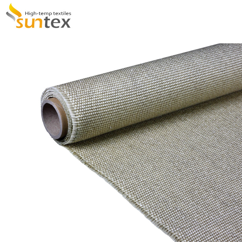 1100C High Temp Ceramics Heat Resistant Fabrics Low Thermal Conductivity