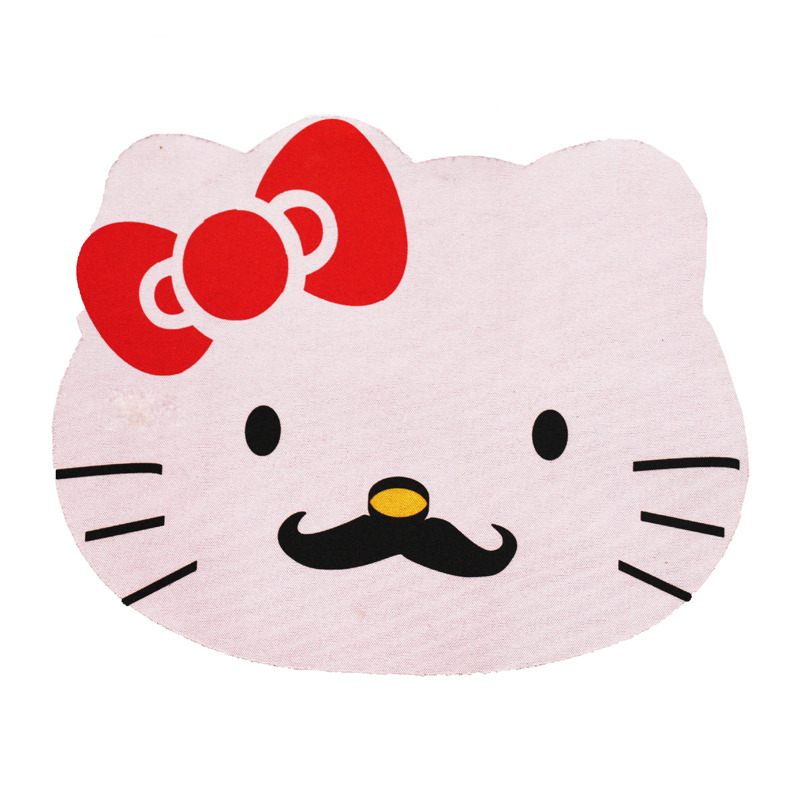 Minglu CM-001 Cute Cat Drink Coasters Cup Mats Coffee Mug Bar Coasters, Stand out Drink Coasters for Work Desk, Kids friendly