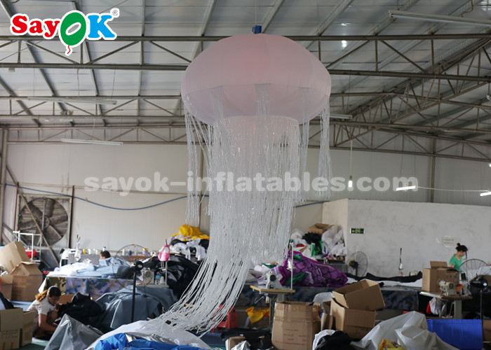 190T Nylon Cloth Inflatable Lighting Decoration With Remote Control