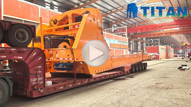 TITAN 5 Axle Windmill Blade Transport Trailer for Sale