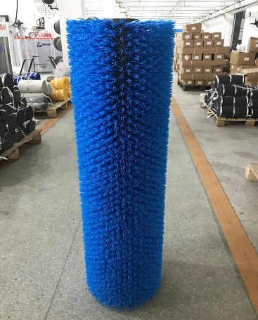305mm Nylon Bristles Road Sweeper Brush Silicon Carbid PP Roller