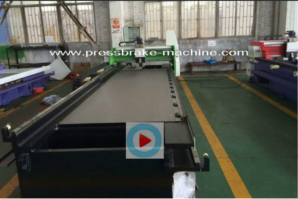 Low Noise Full Automatic Cnc V Grooving Machine 4000mm Long Processing Rang
