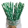 Buy cheap Green Christmas Paper Straws from wholesalers