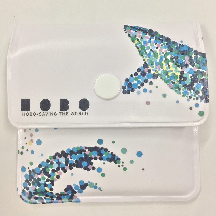 Custom made plastic eva portable pocket ashtray for environment protection