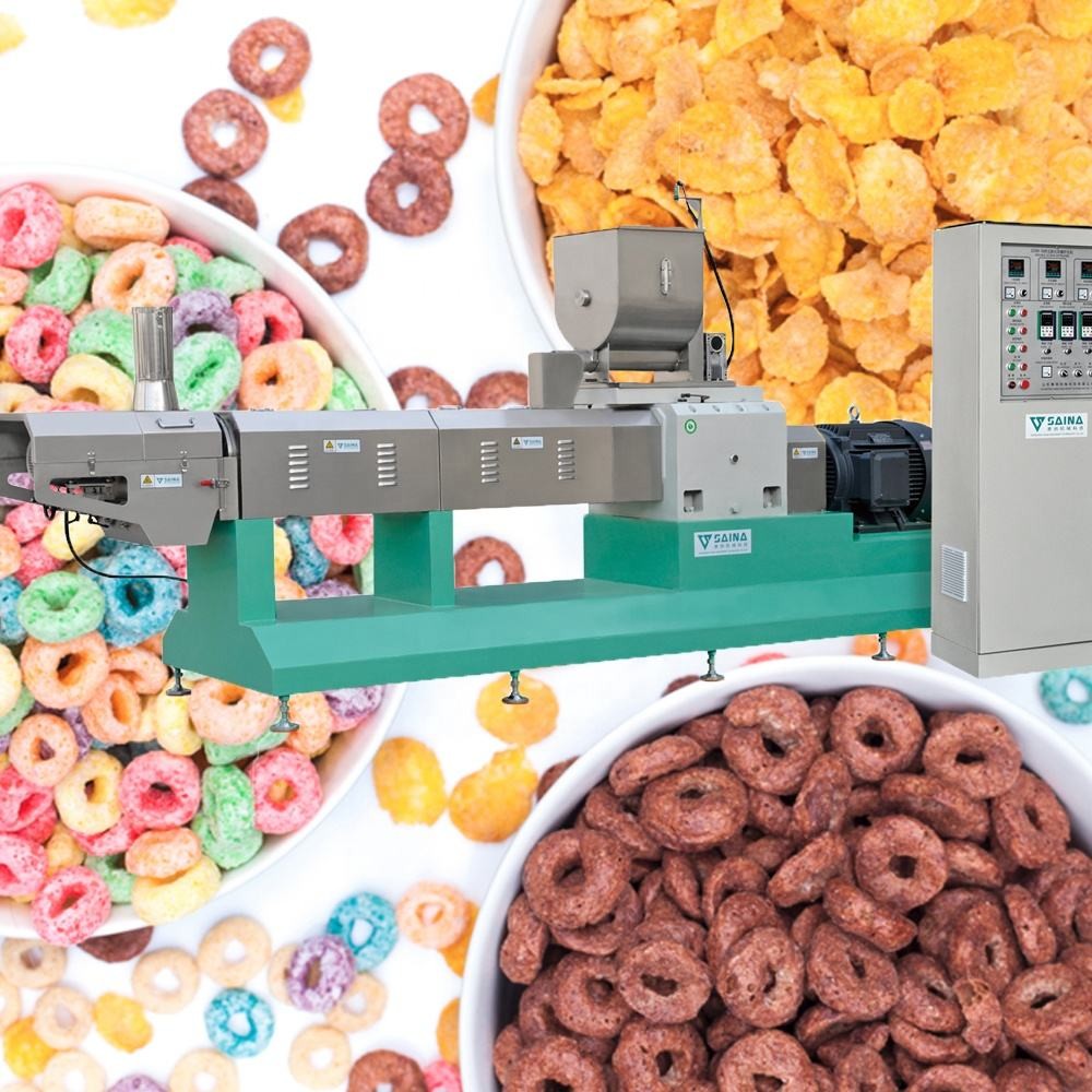 Supplier Corn Puff Snack Production Line Extruder Corn Chips Food Making Machinery