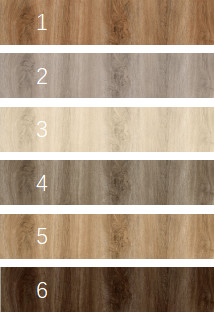 1220mm SPC Wood Flooring Long Lasting Flame Retardant Stone Plastic Composite Aoste Oak GKBM DP-W82277