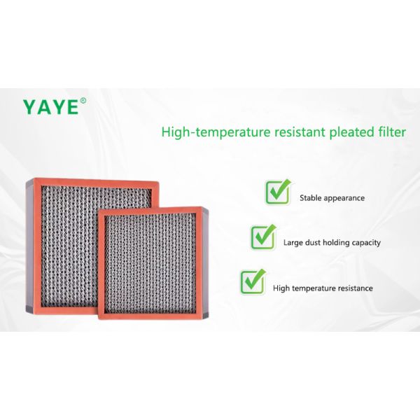 High Temperature Air Filter Designed For In High Heat Environments Providing Stable Air Control And Particulate Filtration