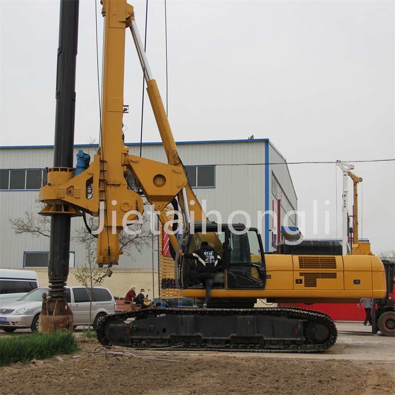 Stable Refurbished Secondhand Used Rotary Drilling Rig CRRC With Crawler Undercarriage
