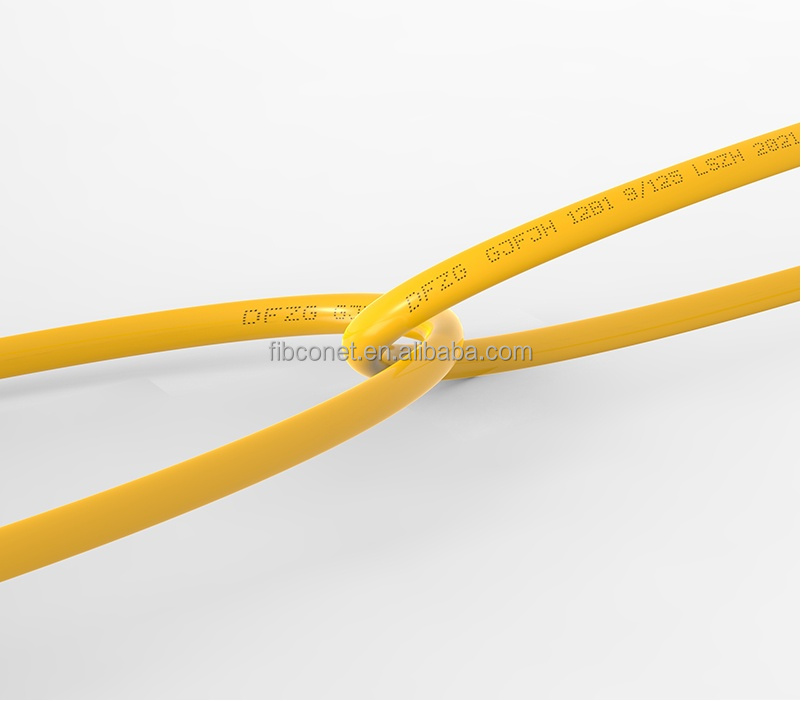 Indoor Bundle FTTH Fiber Optic Cable GJFJV/H with Corrosion-Resistant Sheath Material