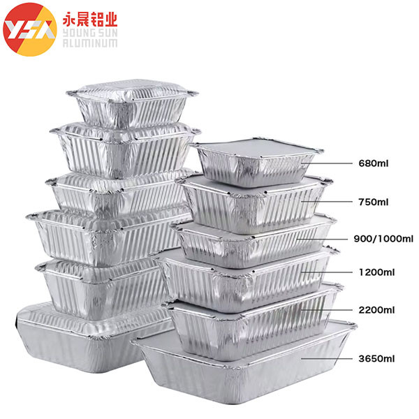 Foil Takeaway Containers with Lids Foil Chafing Dish Foil Platter Trays