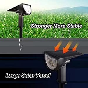 solar powered spotlight