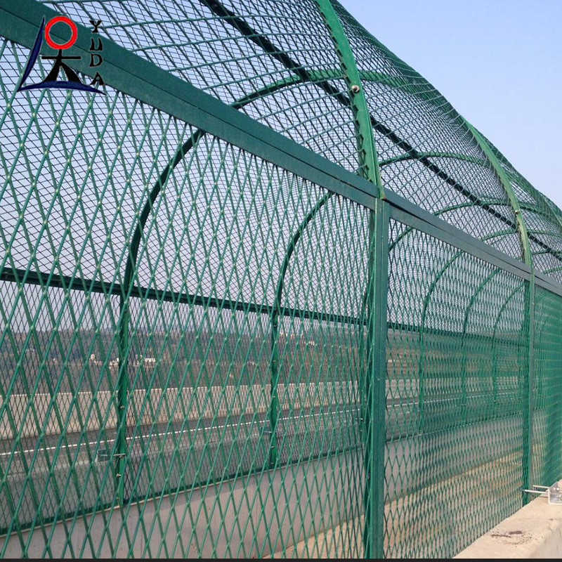 Galvanized Diamond Expanded Metal Mesh / Wire Mesh For Security