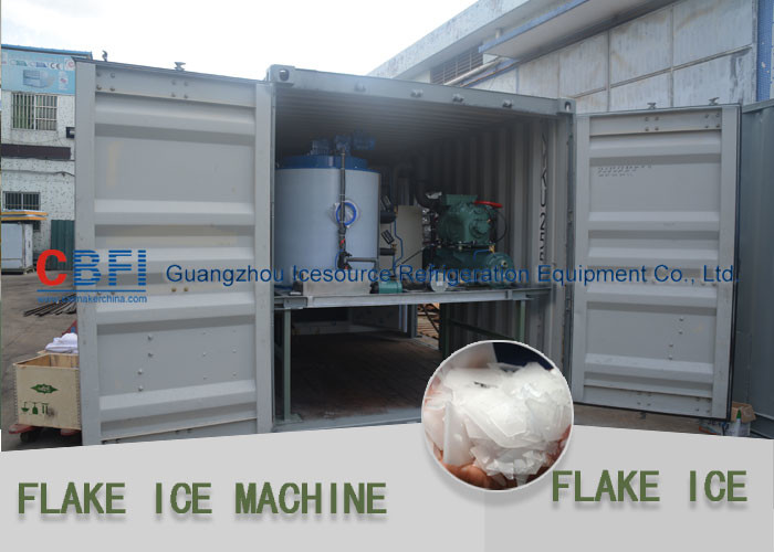 Sea Water And Fresh Water Large Capacity Flake Ice Maker Machine
